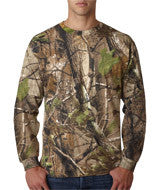 3981 Code Five Adult REALTREE&reg; Camouflage Long-Sleeve T-Shirt APG Realtree HD