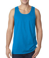 39TK Fruit of the Loom Adult Heavy Cotton HD&reg; Tank Top Pacific Blue