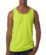 39TK Fruit of the Loom Adult Heavy Cotton HD&reg; Tank Top Safety Green (50/ 50)