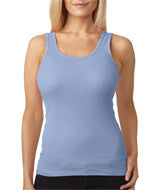 4000 Bella + Canvas Ladies' 2x1 Rib Tank Baby Blue