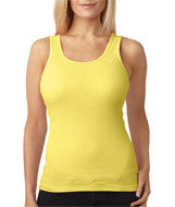4000 Bella + Canvas Ladies' 2x1 Rib Tank Yellow