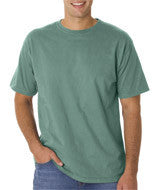 4017 Chouinard Adult Garment-Dyed Combed Ring-Spun Cotton Tee Light Green PgmDye