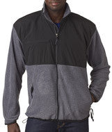 4075 Weatherproof&reg; Adult Beacon Jacket Charcoal/ Black