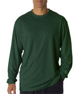 4104 Badger Adult B-Core Long-Sleeve Performance Tee Forest Green