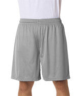 4107 Badger Adult B-Core Performance 7" Shorts Silver