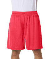 4107 Badger Adult B-Core Performance 7" Shorts Hot Coral