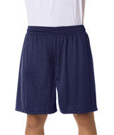 4107 Badger Adult B-Core Performance 7" Shorts Navy