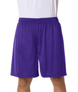 4107 Badger Adult B-Core Performance 7" Shorts Purple
