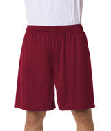4107 Badger Adult B-Core Performance 7" Shorts Cardinal