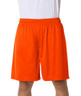 4107 Badger Adult B-Core Performance 7" Shorts Safety Orange