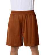 4107 Badger Adult B-Core Performance 7" Shorts Texas Orange
