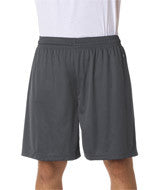 4107 Badger Adult B-Core Performance 7" Shorts Graphite