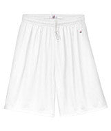 4109 Badger Performance 9" Shorts White