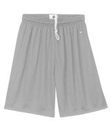 4109 Badger Performance 9" Shorts Silver