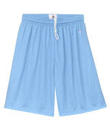 4109 Badger Performance 9" Shorts Columbia Blue