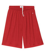 4109 Badger Performance 9" Shorts Red