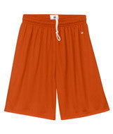4109 Badger Performance 9" Shorts Burnt Orange