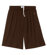 4109 Badger Performance 9" Shorts Brown