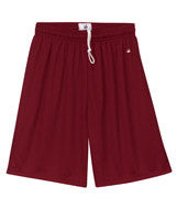 4109 Badger Performance 9" Shorts Cardinal