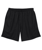 4110 Badger Adult 9" BT5 Performance Trainer Shorts With Pockets Black