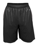 4112 Badger Defender 10" Short Black/ Graphite