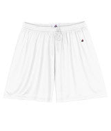 4116 Badger Ladies' 5" B-Dry Core Short White