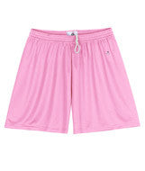 4116 Badger Ladies' 5" B-Dry Core Short Pink