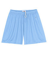 4116 Badger Ladies' 5" B-Dry Core Short Columbia Blue