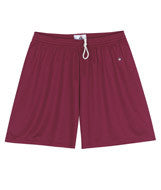 4116 Badger Ladies' 5" B-Dry Core Short Cardinal