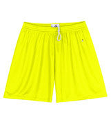 4116 Badger Ladies' 5" B-Dry Core Short Safety Yellow