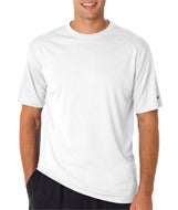 4120 Badger Adult B-Core Short-Sleeve Performance Tee White