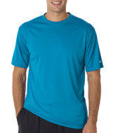 4120 Badger Adult B-Core Short-Sleeve Performance Tee Electric Blue