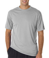4120 Badger Adult B-Core Short-Sleeve Performance Tee Silver