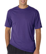 4120 Badger Adult B-Core Short-Sleeve Performance Tee Purple