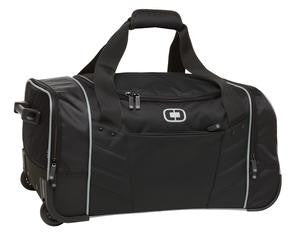 OGIO - Hamblin 22 Wheeled Duffel. 413009 Black/silver