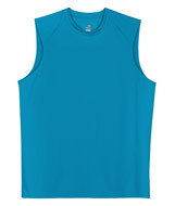 4130 Badger Sleeveless B-Dry Tee Electric Blue