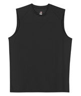 4130 Badger Sleeveless B-Dry Tee Black