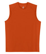 4130 Badger Sleeveless B-Dry Tee Burnt Orange