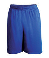 4138 Badger Money Mesh Pocketed Performance 10" Short Royal
