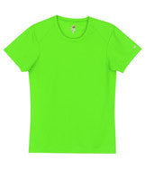 4160 Badger Ladies' B-Core Short-Sleeve Performance Tee Lime