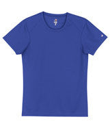 4160 Badger Ladies' B-Core Short-Sleeve Performance Tee Royal