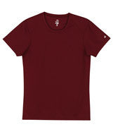 4160 Badger Ladies' B-Core Short-Sleeve Performance Tee Maroon