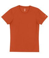 4160 Badger Ladies' B-Core Short-Sleeve Performance Tee Burnt Orange