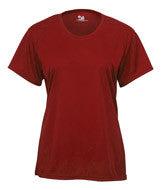 4160 Badger Ladies' B-Core Short-Sleeve Performance Tee Cardinal