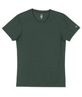 4160 Badger Ladies' B-Core Short-Sleeve Performance Tee Forest Green