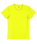 4160 Badger Ladies' B-Core Short-Sleeve Performance Tee Safety Yellow