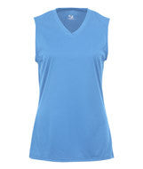 4163 Badger Ladies’ Sleeveless Tee Columbia Blue