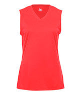 4163 Badger Ladies’ Sleeveless Tee Hot Coral