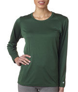 4164 Badger Ladies' B-Dry Core Long-Sleeve Tee Forest Green