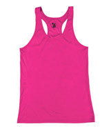 4166 Badger Ladies' Performance Racerback Tank Hot Pink